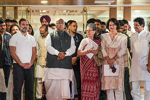 Congress Working Committee meeting